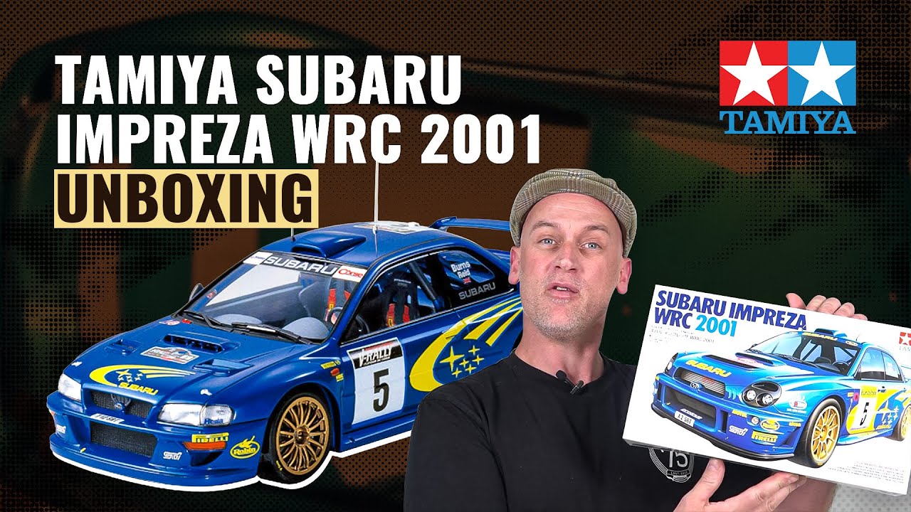 TAMIYA Subaru Impreza WRC 2001 Unboxing | #askhearns - YouTube