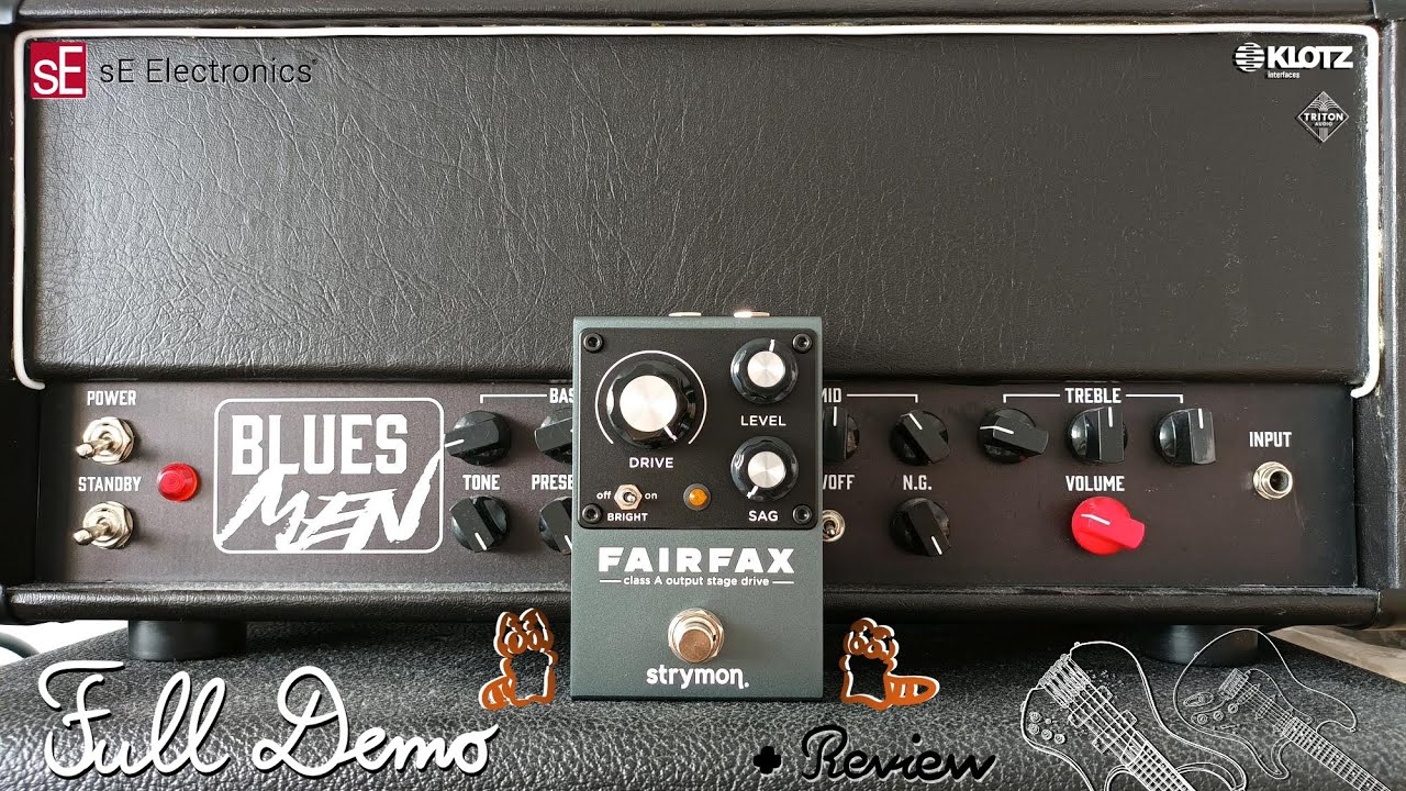 Strymon Fairfax DEMO & REVIEW | 40V JFET class A output stage