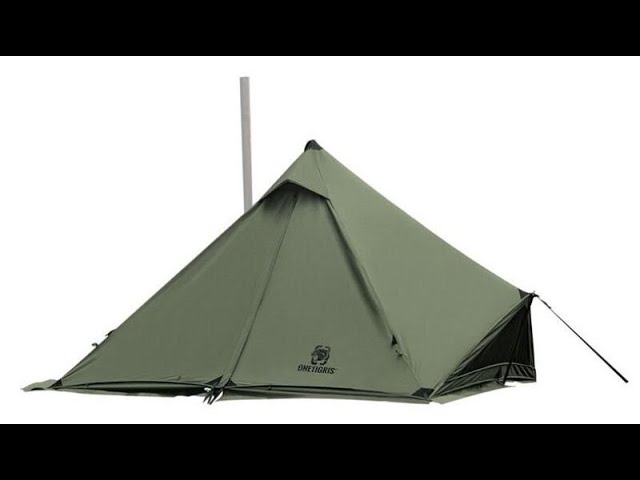 Is OneTigris Conifer Canvas Tent with Stove Jack for 1 or 2 People