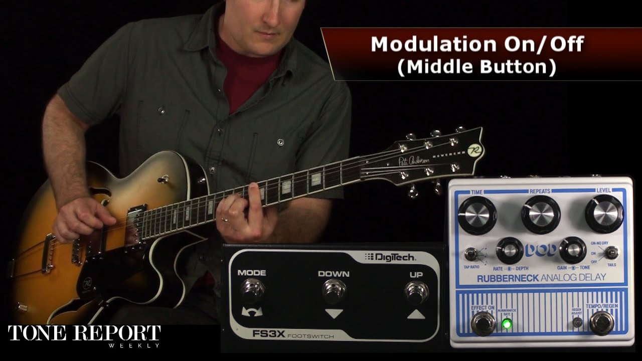 DOD Rubberneck Analog Delay Pt. 2 - YouTube