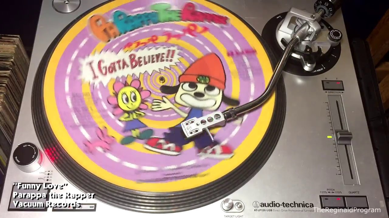 パラッパラッパー：レコード① Parappa the Rapper Vacuum Records