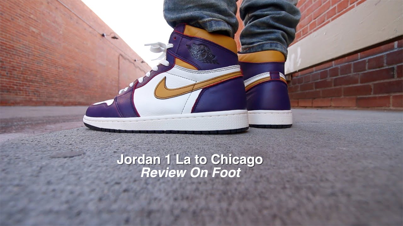 Jordan 1 La to Chicago // History On foot - YouTube