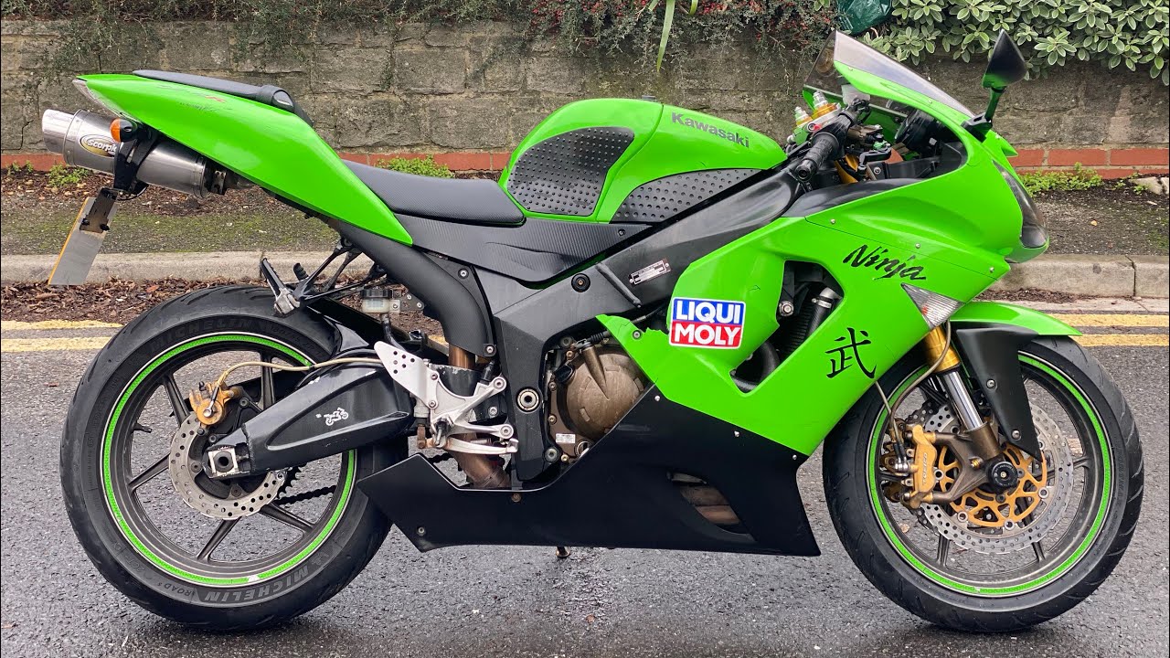 Dynomite Motorcycles - 2005 Kawasaki ZX6R - ZX 636 C1H Ninja - YouTube