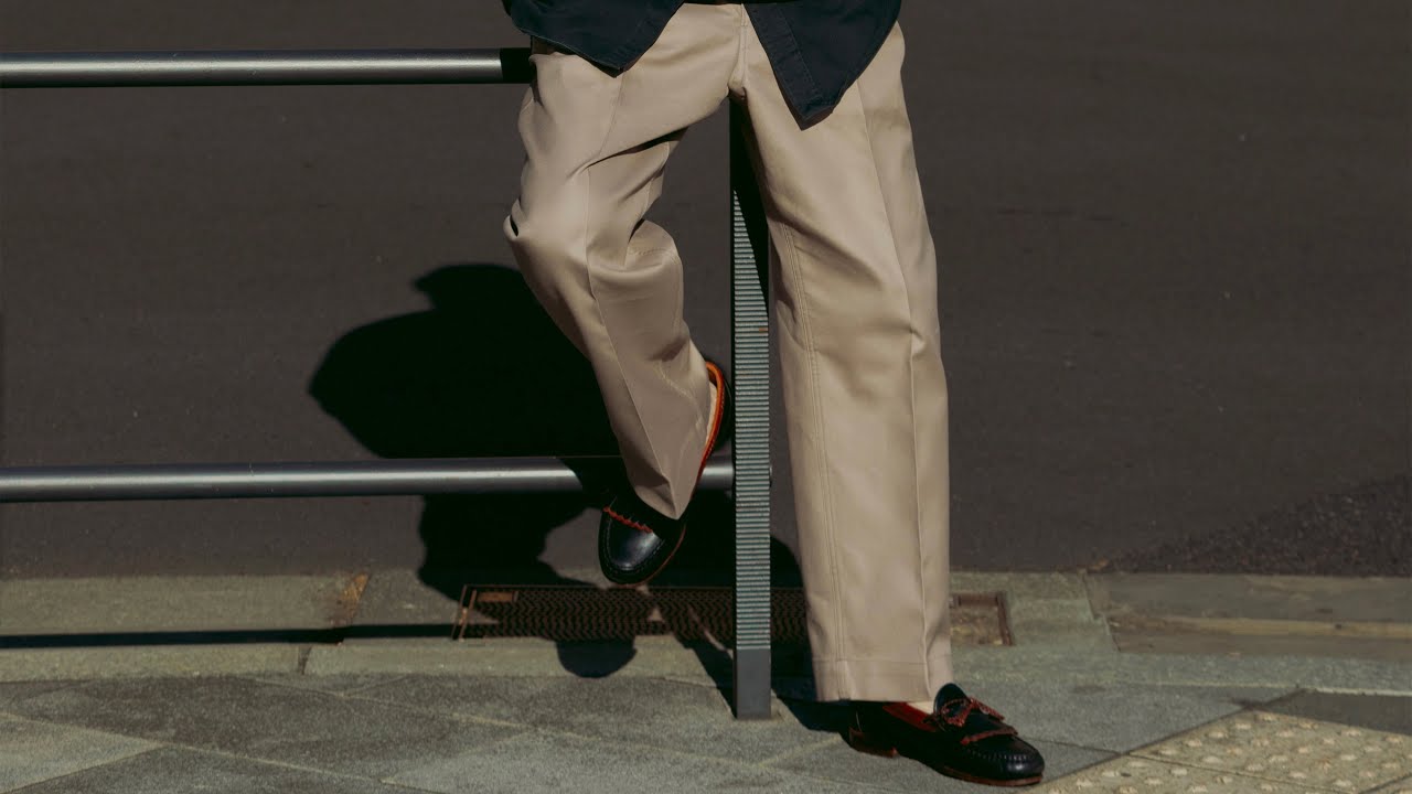Double Weave Chino Trousers #schuray - YouTube