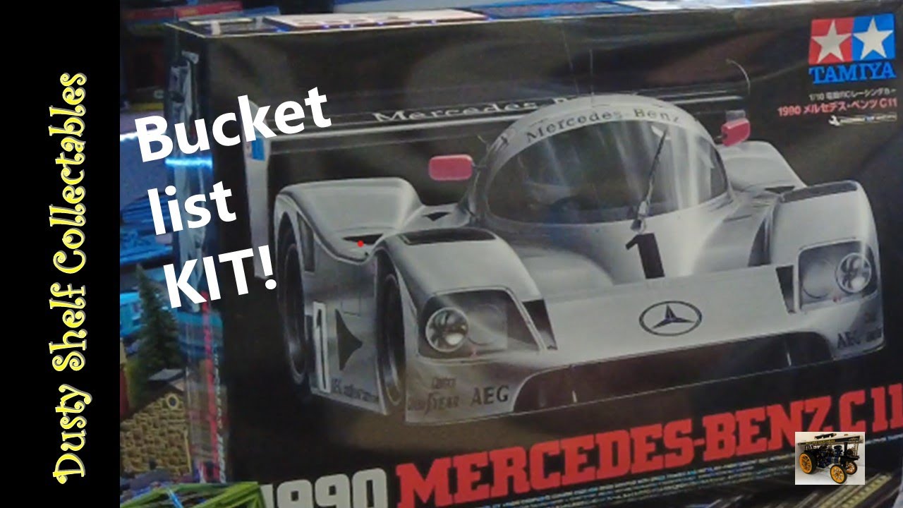 Tamiya 1990 Mercedes-Benz C11 - Part 1, Unboxing - YouTube