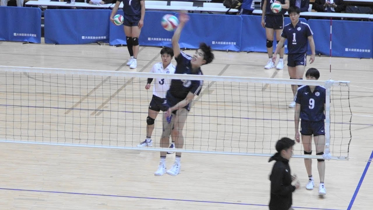 平田悠真 #吉村颯太 全日本インカレ2023 男子バレーボール 日本体育