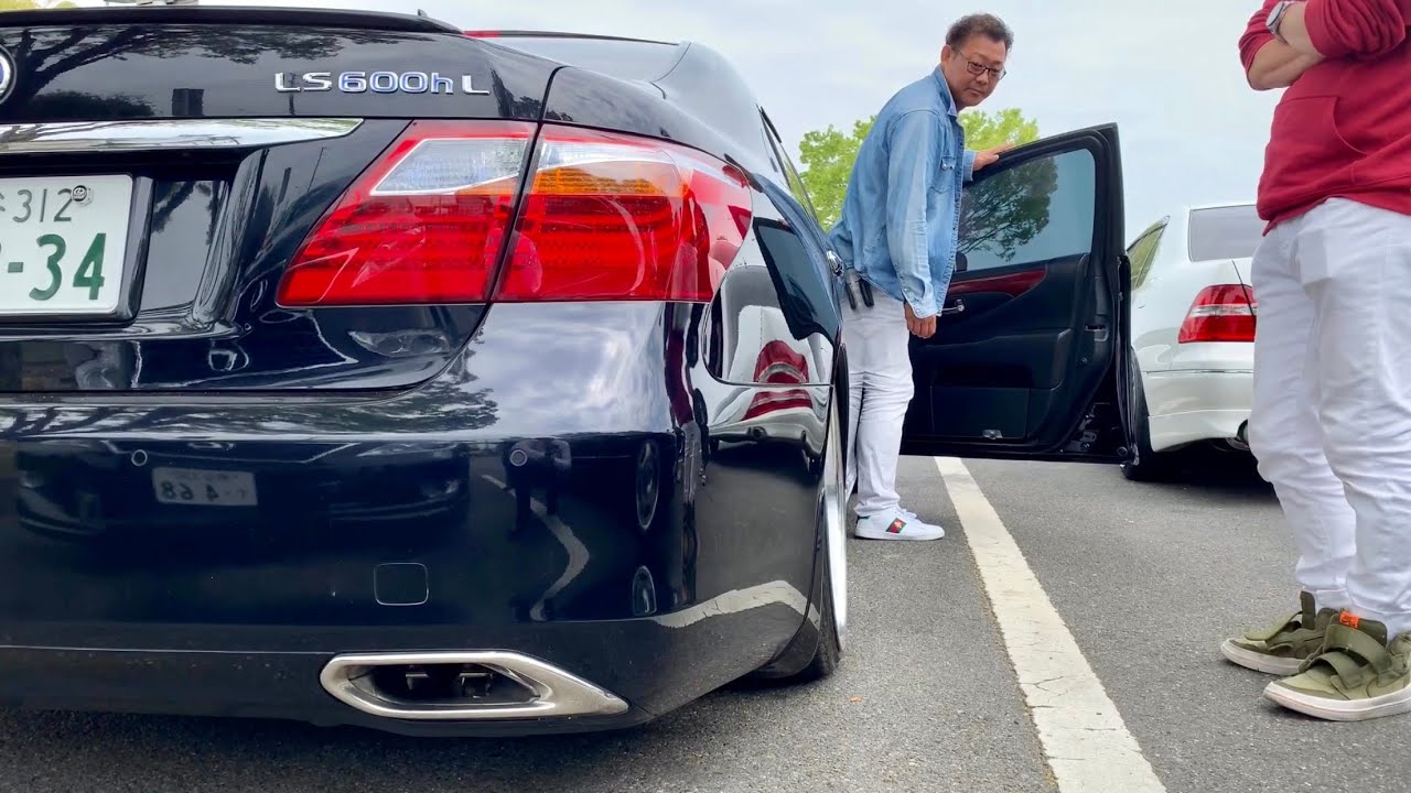 LS 600h owner Setsun experiences the 5-liter V8 sound of