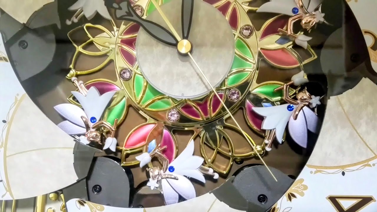 華やかな花びらの舞】SEIKO Wave Symphony RE567G プログラム機能付き