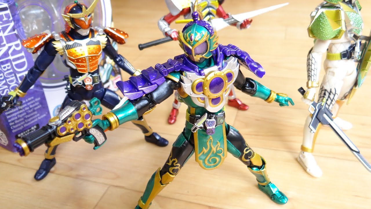 ついに4ライダー勢揃い！S.H.Figuarts 仮面ライダー龍玄 ブドウ