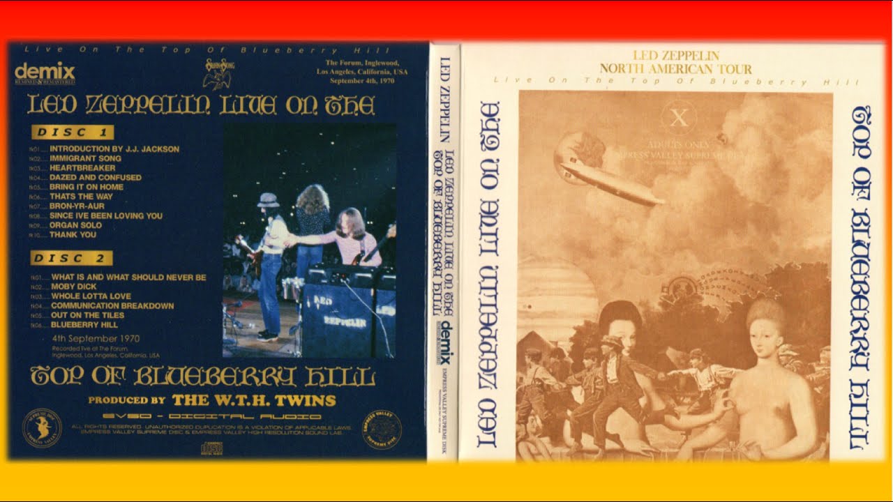Led Zeppelin 831 Top of Blueberry Hill September 4th 1970 - YouTube