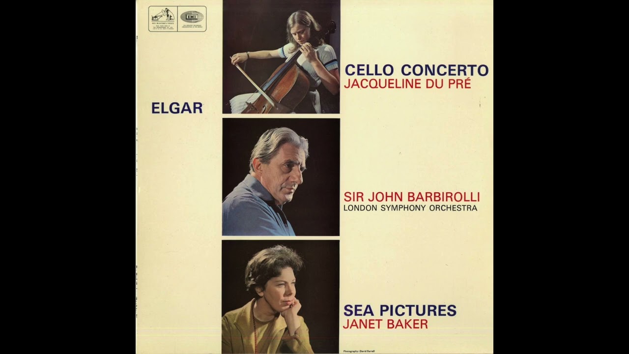 Silent Tone Record/エルガー:チェロ協奏曲，海の絵/ジャクリーヌ