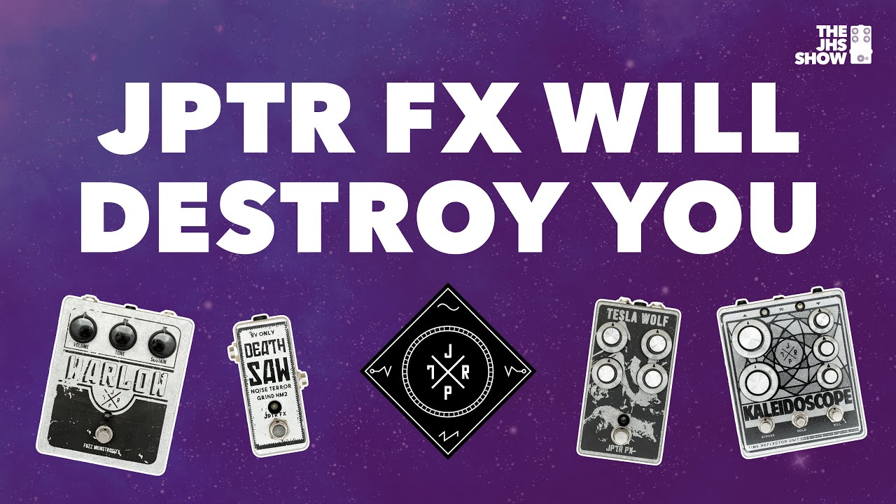 JPTR FX Super Weirdo Glitch Fuzz Time Modulation Unit - YouTube