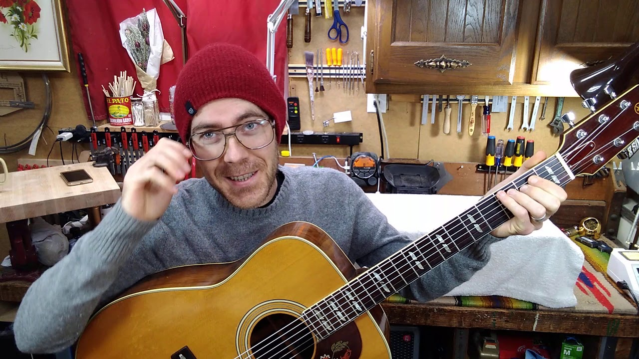 ☆ハウス!ヤマハFG300D 低弦高調整済み試聴動画有りハミングバード仕様