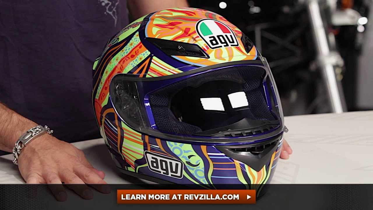 AGV K3 5 Continents Helmet Review at RevZilla.com - YouTube