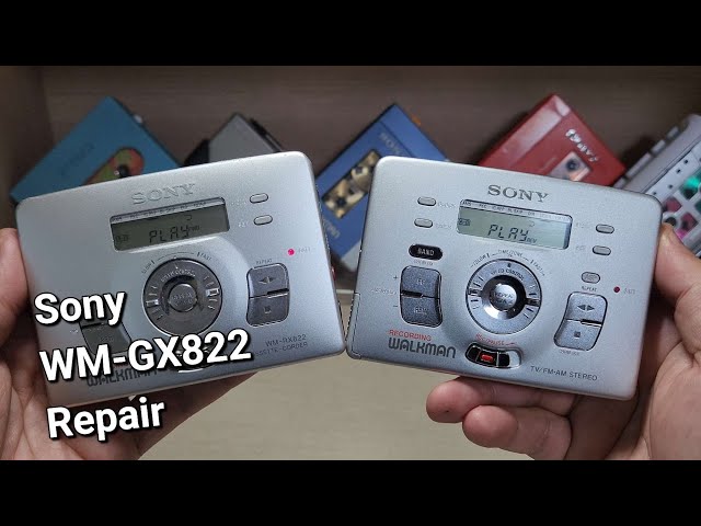 Sony WM-GX822 Repair Cassette Player Walkman - YouTube