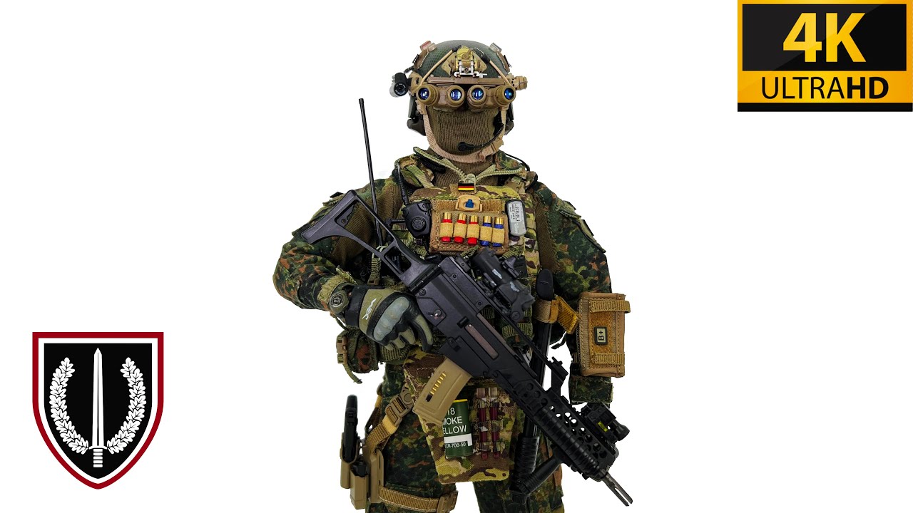 🇩🇪 Damtoys - German KSK Assaulter (Kommando Spezialkräfte) 1:6