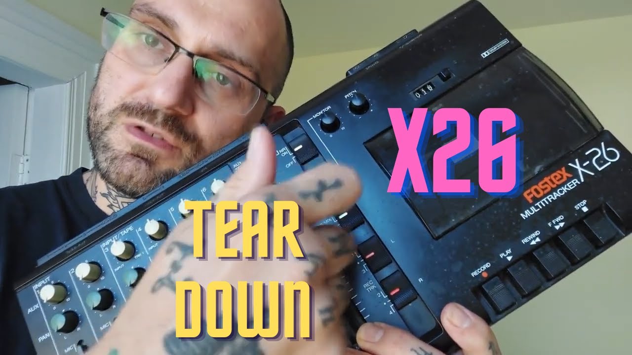 Fostex X14 | Tear Down - YouTube