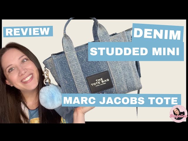 REVIEW: Marc Jacobs Mini Studded Denim Tote - Jorgelinas.Journey