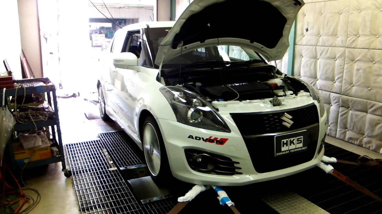 SUZUKI SWIFT SPORT ZC32S HKS LEGAMAX Premium Prototype - YouTube
