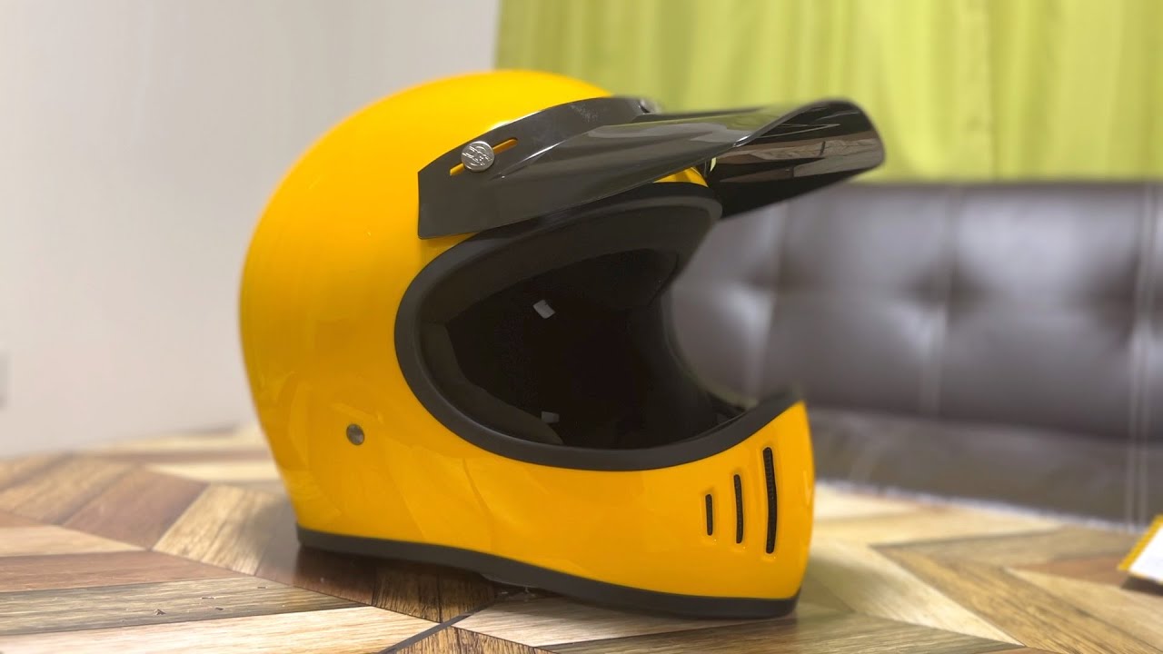 ダムトラックス ブラスター改/コスパ最強ヘルメット。【30年前のバイク