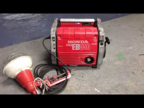 HONDA EB550 - YouTube