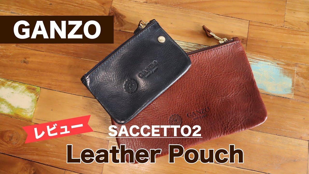 Review] GANZO Sackett 2 Leather Pouch S/L - YouTube