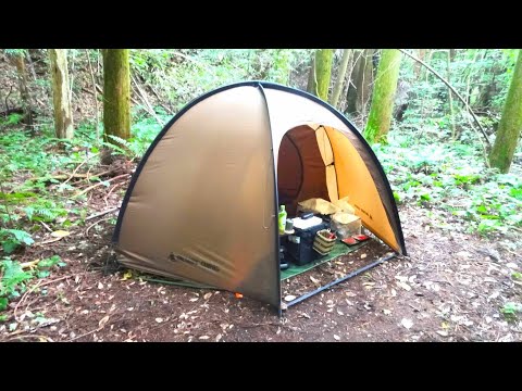 COCONESTでソロキャンプ【ワンティグリス】【onetigris】 - YouTube