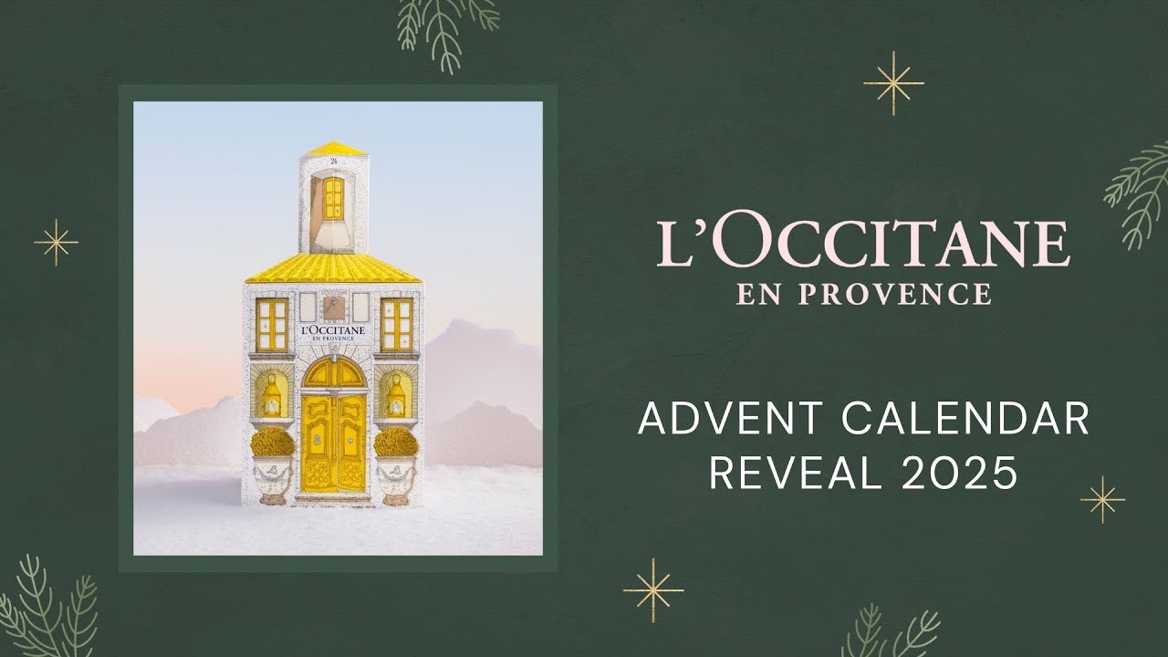 L'OCCITANE ADVENT CALENDAR REVEAL 2025 - YouTube