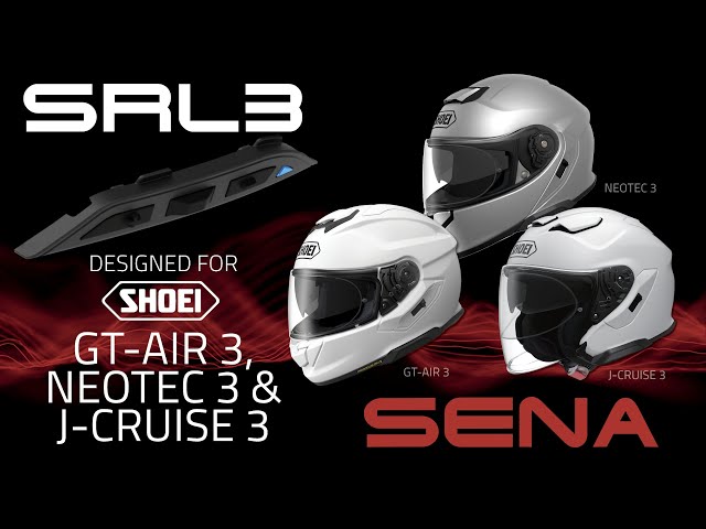 Sena SRL3 | Shoei GT-Air III, Neotec 3 & J-Cruise 3 | Overview