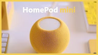 新色🟡】HomePod mini イエローでステレオを体験！開封レビュー