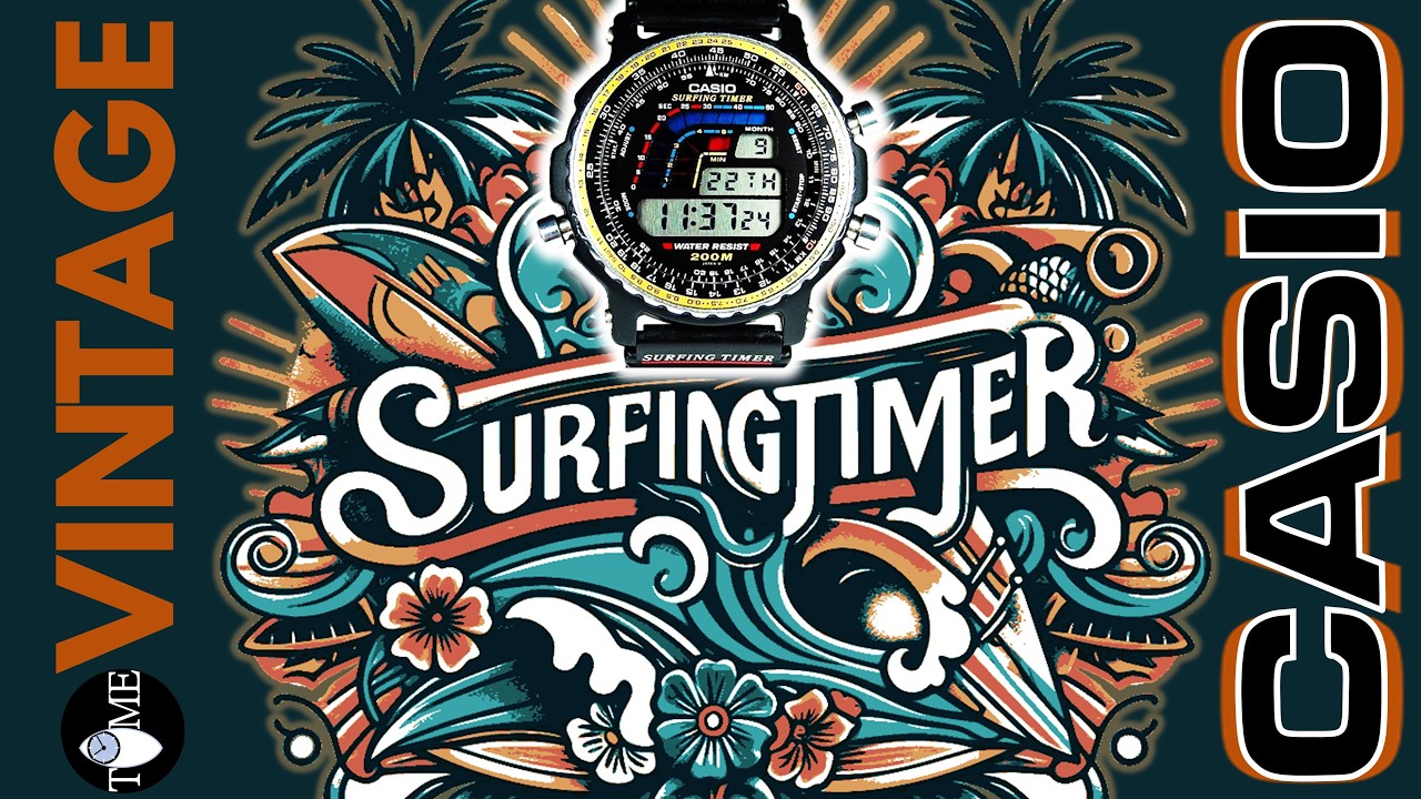 CASIO Surfing Timer DW-403 | The Ultimate Vintage CASIO Experience