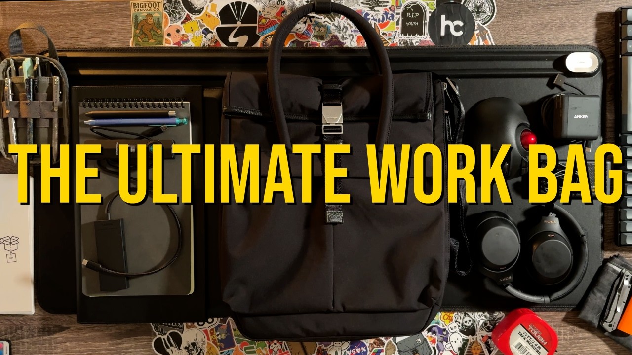 This Bag Forces Better Work Habits (Grams28 704 Folio Bag Review