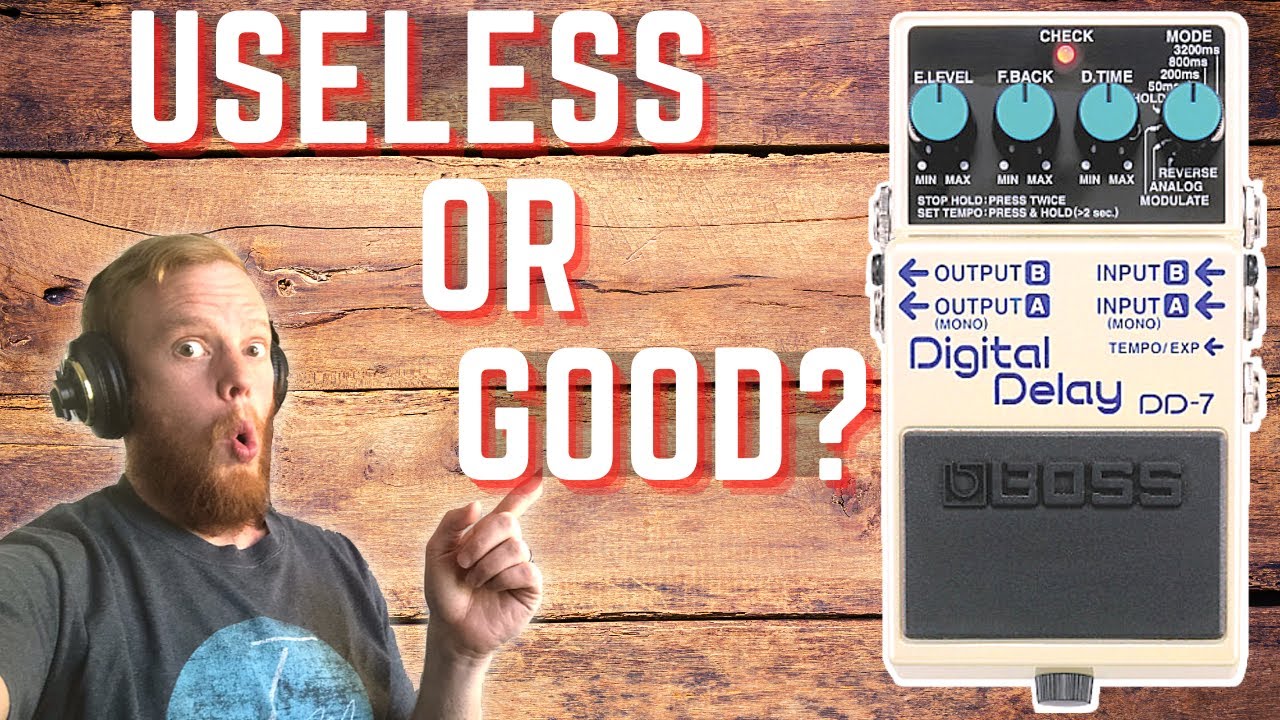 The Boss DD7 Pedal - YouTube