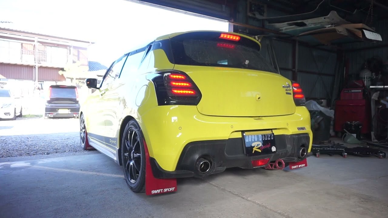 AUTO WORK'S R マフラー中間ストレート製作】スズキ スイフトスポーツ