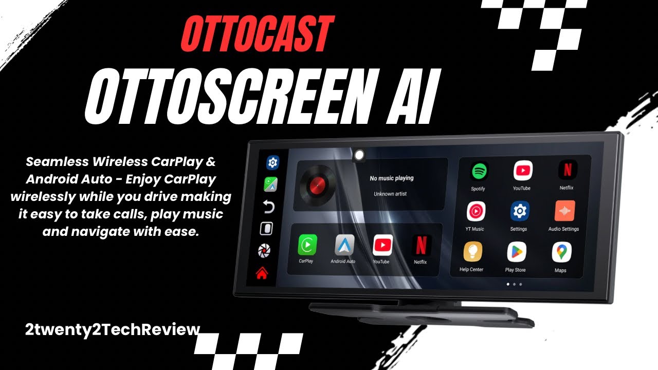 The all new OttoScreen Ai CarPlay and android Auto 11.4-inch