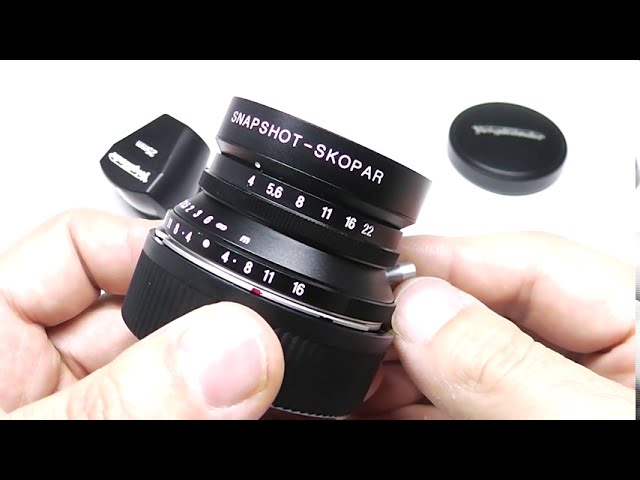 Voigtlander フォクトレンダー SNAPSHOT-SKOPAR スナップショット