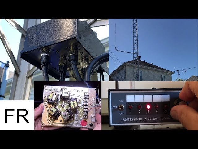 AMERITRON RCS-8V REMOTE COAX SWITCH - YouTube