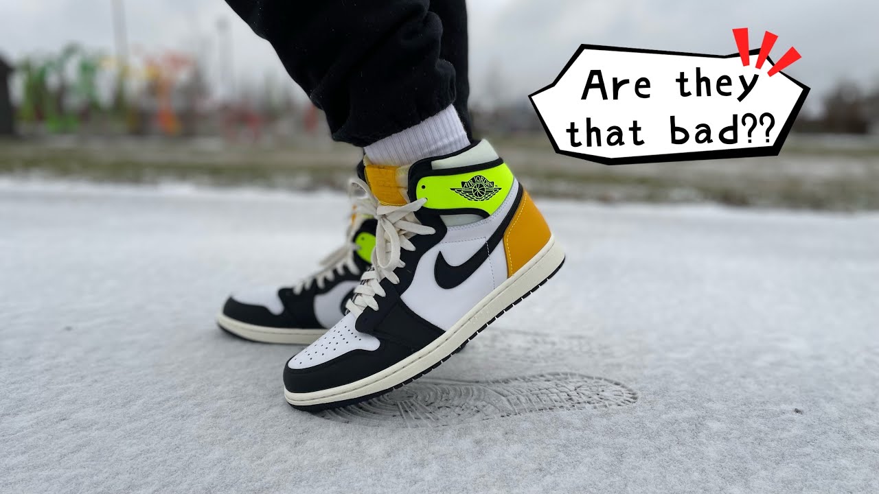 WORST JORDAN 1 OF THE YEAR?? Air Jordan 1 High OG “Volt Gold