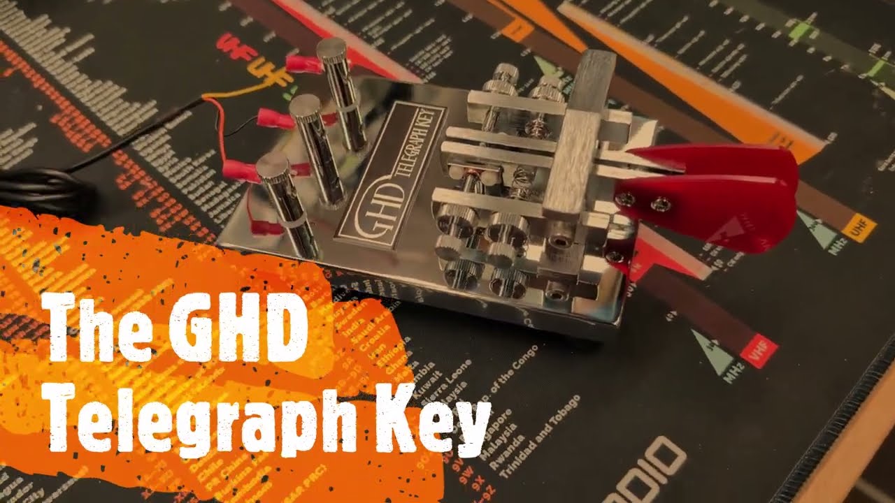 The GHD Telegraph Key from Japan - YouTube