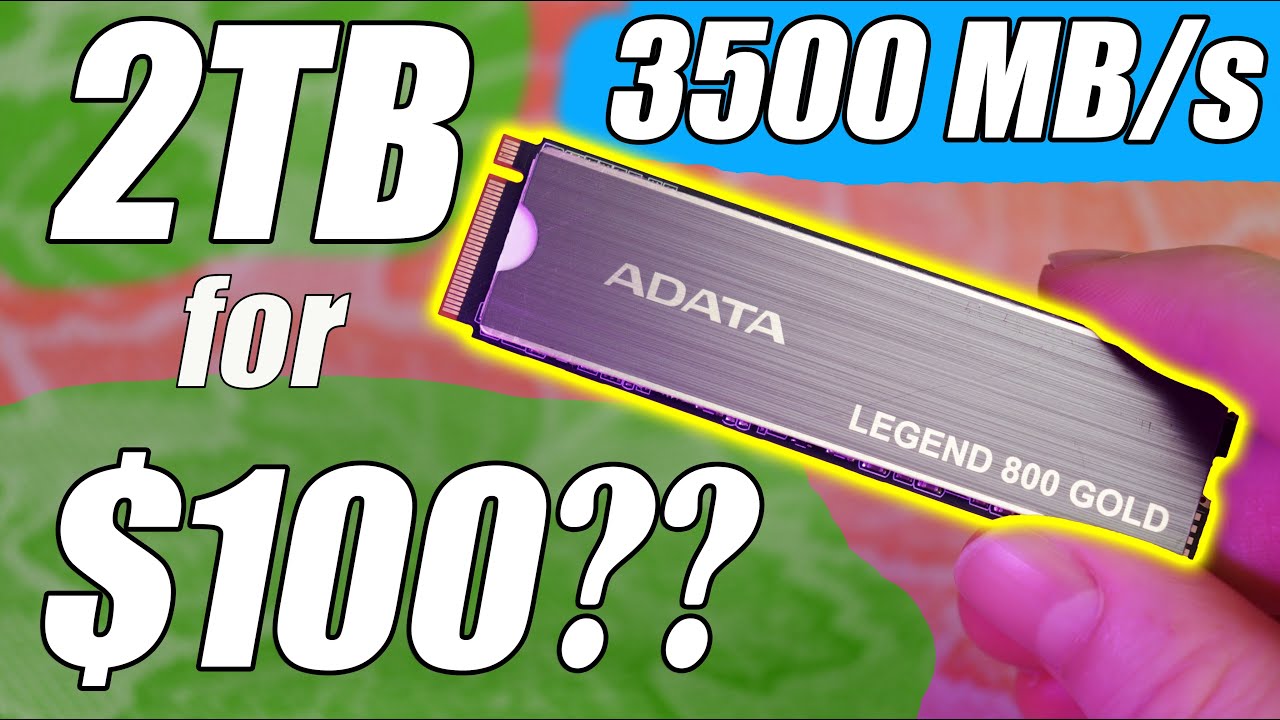ADATA LEGEND 800 GOLD 2TB SSD DRIVE REVIEW – Speed, Value