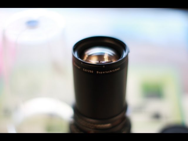 Hasselblad Carl Zeiss SONNAR SUPERACHROMAT C 250mm f/5.6 - YouTube