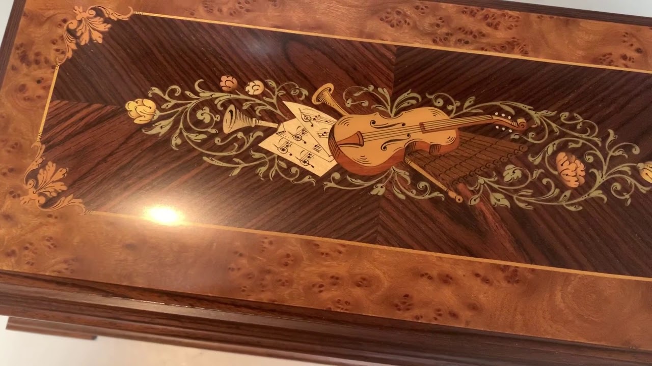 リュージュ 144弁 最高級オルゴール オペラ座の怪人 ウェーバー