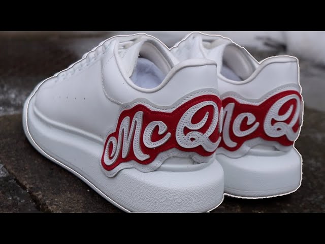 Alexander McQueen Oversized Embroidered Red Sneaker (Review) - YouTube