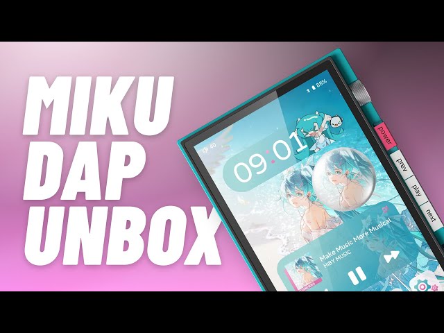 UNBOXED: Hiby x Hatsune Miku M500 - YouTube