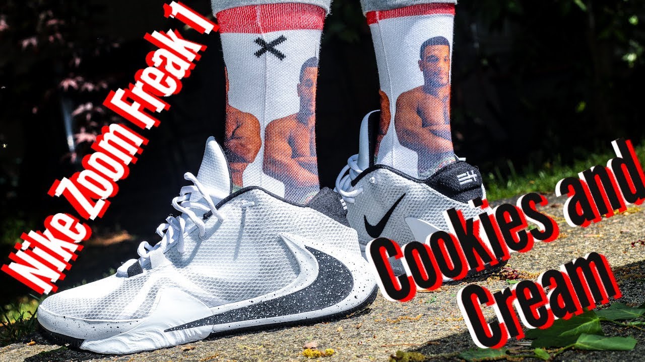NIKE ZOOM FREAK 1 OREO COOKIES AND CREAM REVIEW & ON FEET!! - YouTube