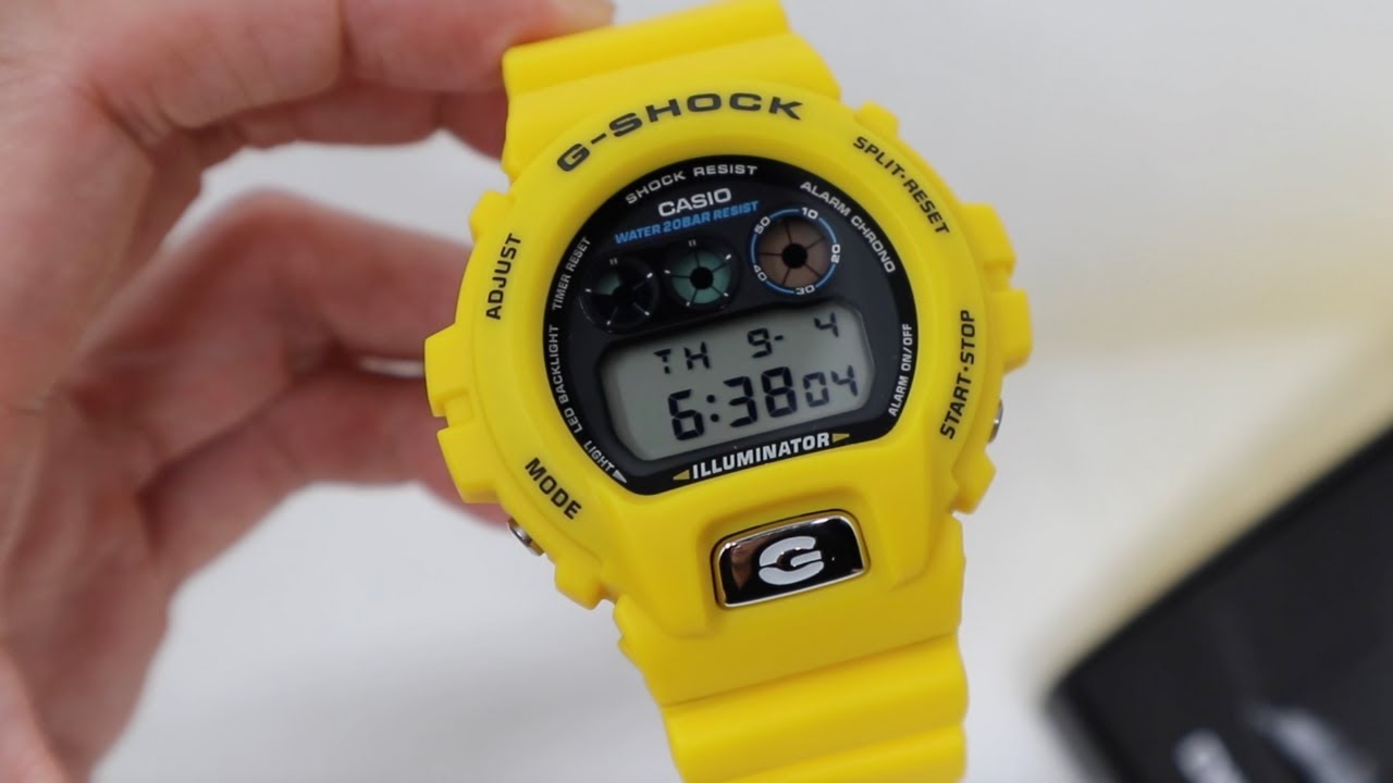 G-Shock DW6900 30th Anniversary Special DISCO DW6900TR-9 - YouTube