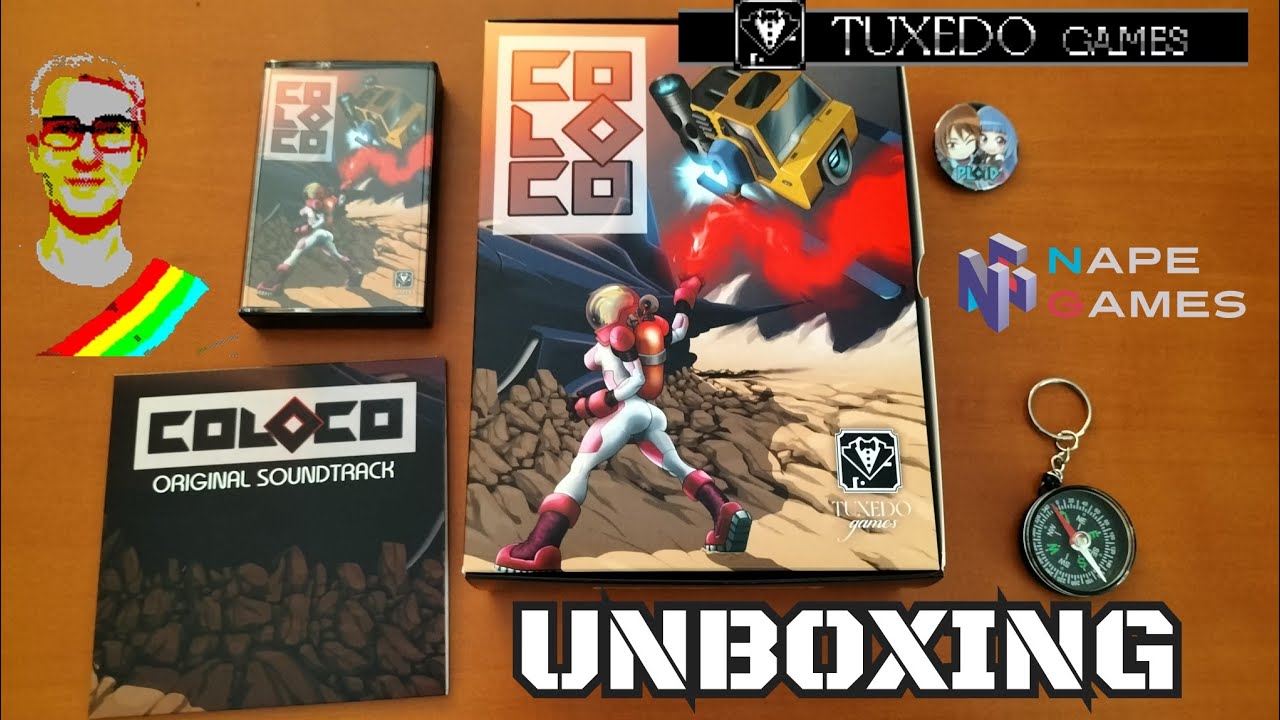 UNBOXING: COLOCO Special Edition (Amstrad + ZX Spectrum) - TUXEDO