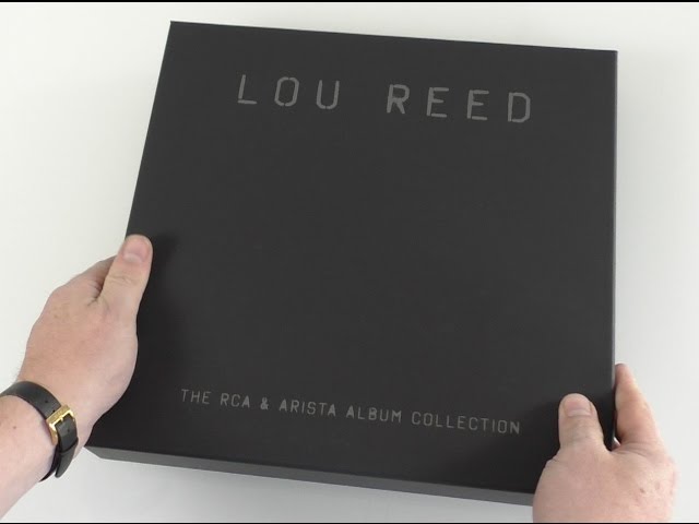 Lou Reed / The RCA and Arista Album Collection unboxing - YouTube