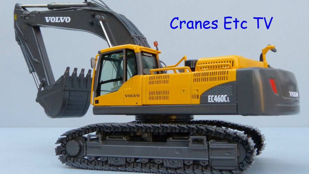 NZG Volvo EC460CL Excavator by Cranes Etc TV - YouTube