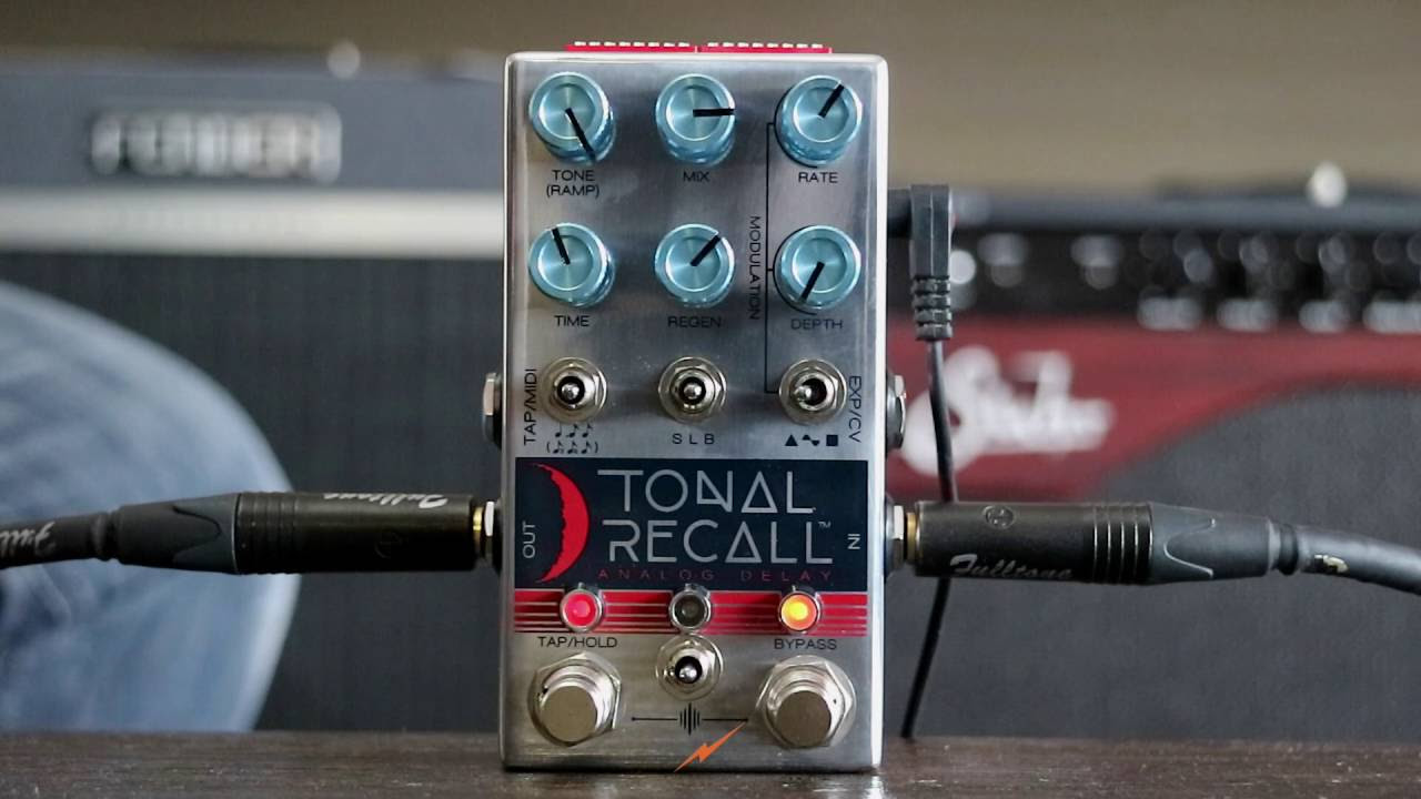 Chase Bliss Audio - Tonal Recall - YouTube